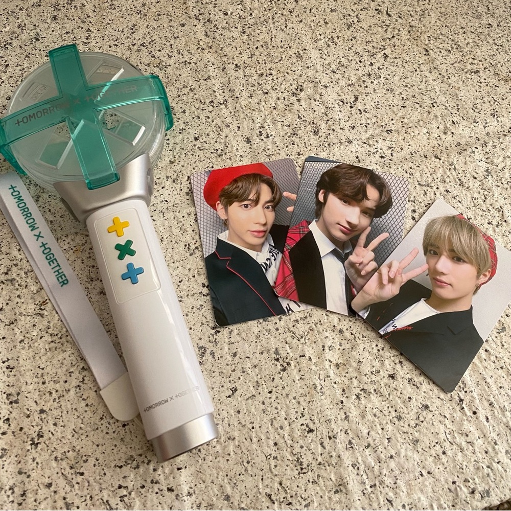 TXT Official Lightstick Ver. 1 with inclusions Tomorrow x Together